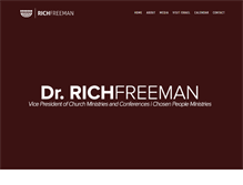 Tablet Screenshot of drrichfreeman.com